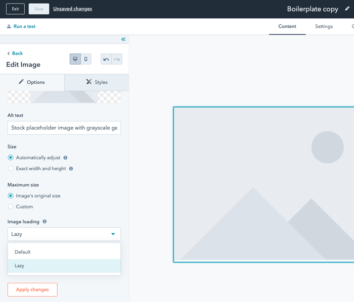 Lazy loading van afbeeldingen in HubSpot | Cuex