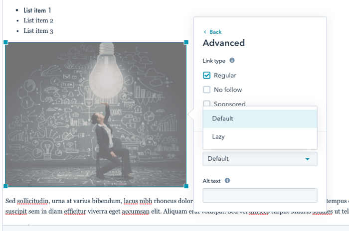 Lazy loading van afbeeldingen in HubSpot | Cuex