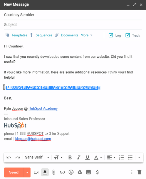 Email | Templates en Snippets | Cuex