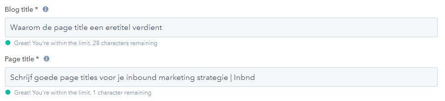 Waarom de page title een eretitel verdient | Inbnd